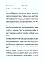 ‘Can the Law Create Social Welfare Reform?’ - Mary Murphy