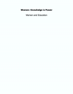 Milennium Report: Education Knowledge is Power