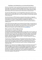 Draft Report of the Working Group on the Universal Periodic Review2