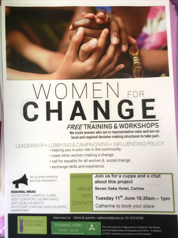 Carlow Women for Change Information Session