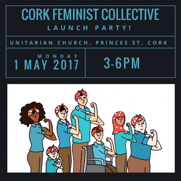 Invite to the launch of Cork Feminist Collective (formerly Cork Feminista)