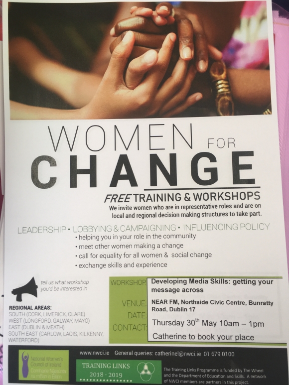 Dublin Women for Change: Getting your message across