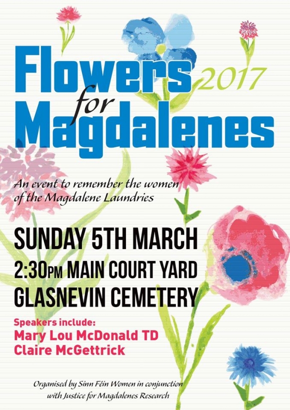 Flowers for Magdalenes 2017, Glasnevin Cemetery