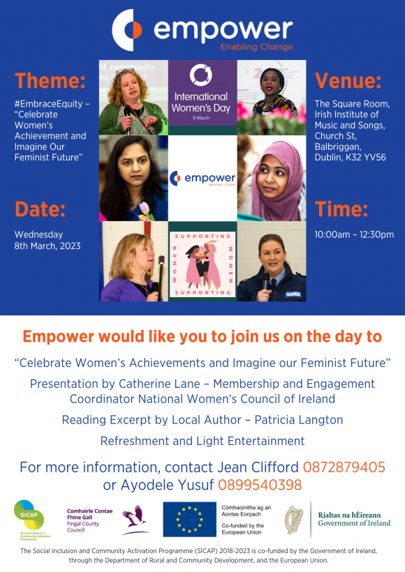 IWD Event: Join Empower Balbriggan for IWD