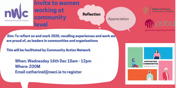 Invite to Women’s community organisations