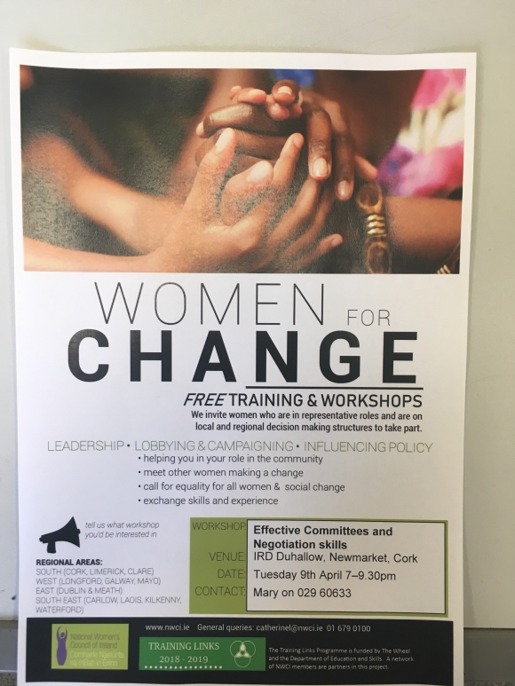 North Cork Women for Change: Effective Committees and Negotiation Skills