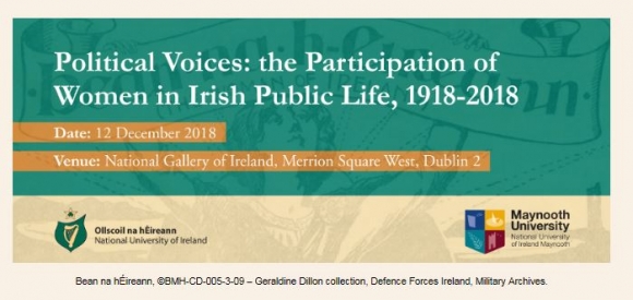 Political Voices: the Participation of Women in Irish Public Life, 1918-2018