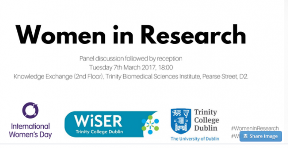 ‘Women In Research’ Panel Discussion & Reception - Trinity College Dublin