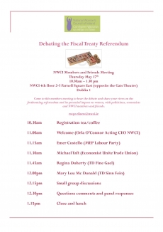 Debating the Fiscal Treaty Referendum