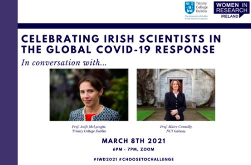 Celebrating Irish Female Scientists in the Global Covid-19 Response