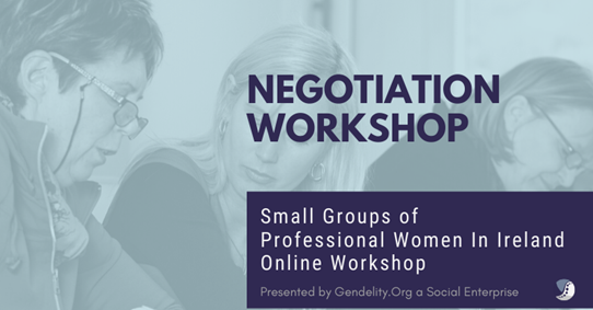 ONLINE Negotiation Workshops for Professional Women - 3 x Nights