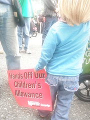 Protest against cuts march, 09