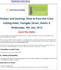 Cancer society flyer
