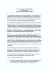 'Equality and Social Welfare' - Eilis Barry