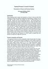 'Women and Pensions' - Joanna McMinn