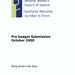 NWCI Pre-Budget Submission 2001