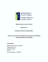 Submission to the Department of Social and Family Affairs to the Technical Review of the Social Welfare Code