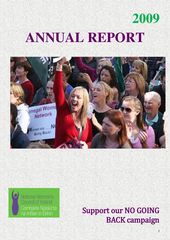 Publication cover -  2009 Annual Report