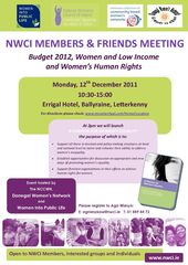 Publication cover - Members meeting Letterkenny - Invitation & Agenda