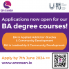 An Cosan - BA programmes open for applications!