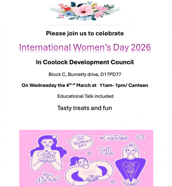 Coolock Development Council celebrate IWD 2026!