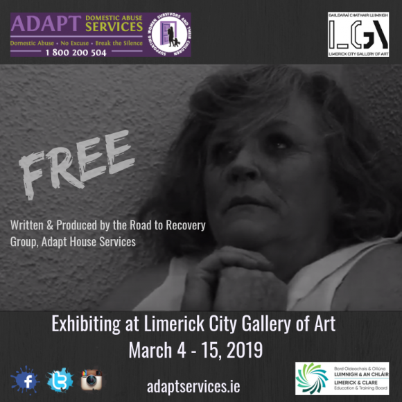 Adapt Domestic Abuse Services Screening at Limerick City Gallery of Art