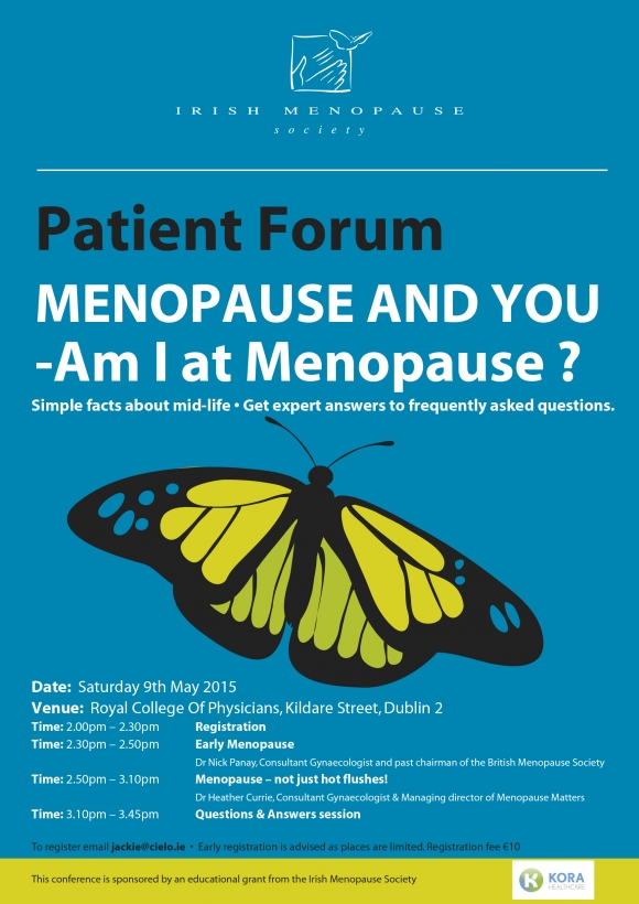Patient Forum Menopause and You » Events » The National Women's Council of Ireland