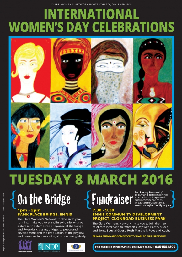 International Women’s Day - Celebrate with the Clare Women’s Network
