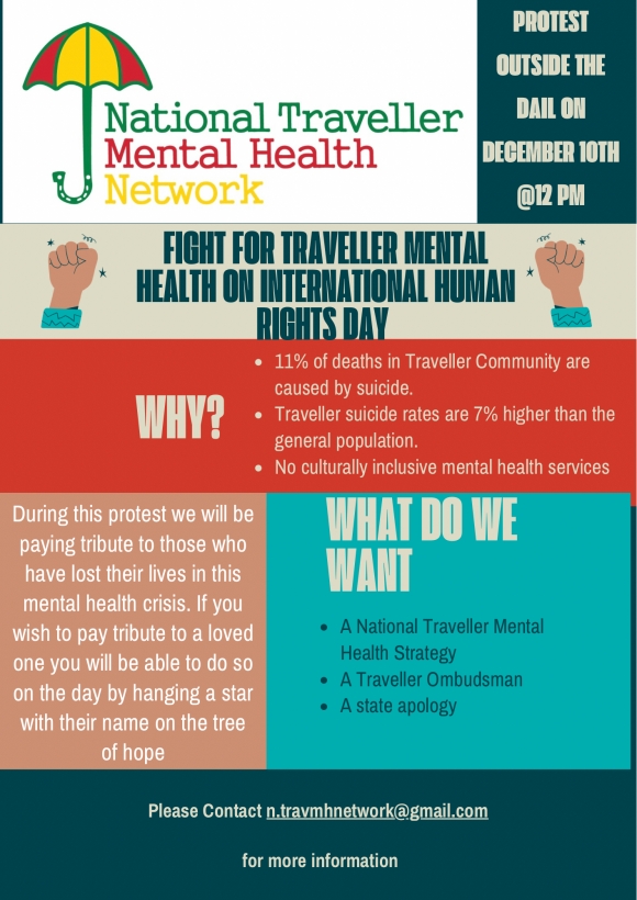 National Traveller Mental Health Protest