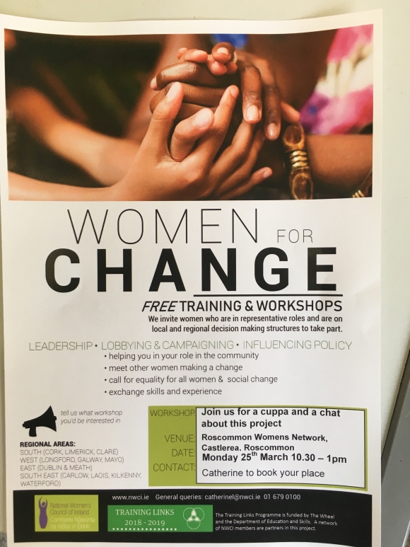 Women for Change Roscommon Information Session
