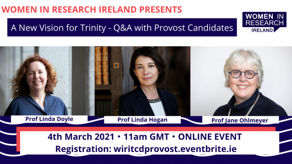 A New Vision for Trinity Q&A with Trinity College Dublin 2021 Provost Candidates