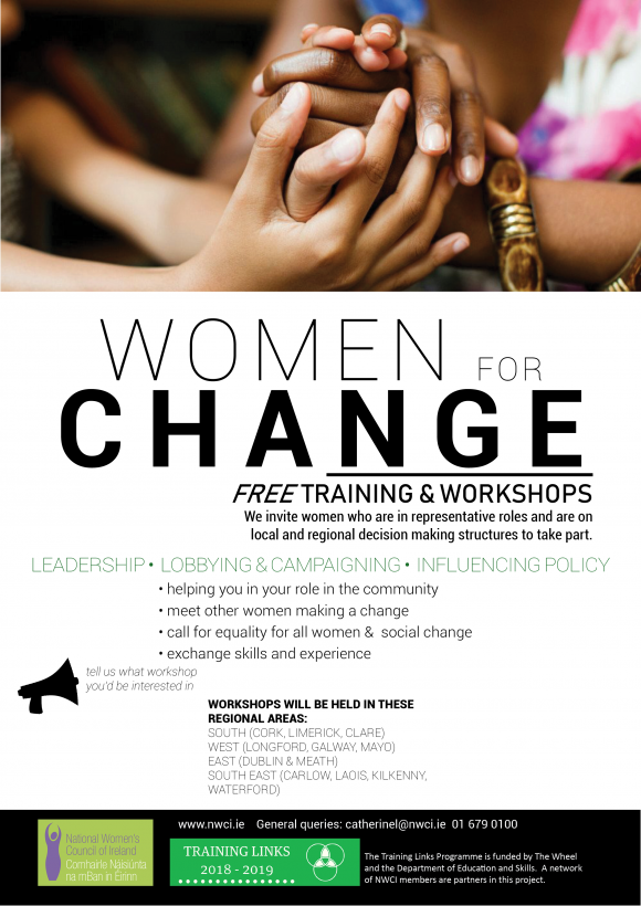 Women for Change Information Session Claremorris, Mayo