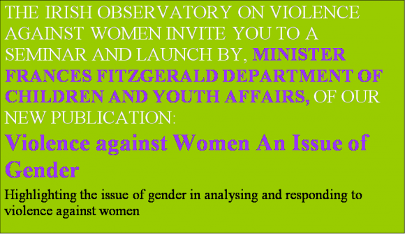 Violence Against Women: An Issue of Gender