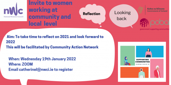Reflective workshop for women working at local level