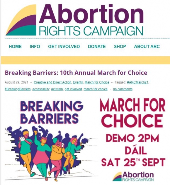 Breaking Barriers: 10th Annual March for Choice