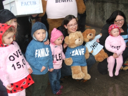 National Women’s Council in attendance at PACUB Handover of 15,000 signatures opposing child benefit