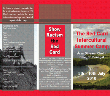The Red Card Intercultural Summer Camp in Donegal