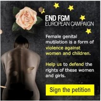 Sign a rose petal campaign - END FGM