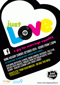Just Love - A Gig For Marriage Equality