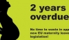 Two Years Overdue – No time to waste in approving new EU maternity leave legislation