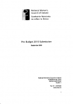 Pre-Budget Submission 2010