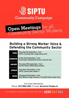 SIPTU Community Campaign