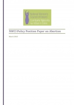 Abortion - Policy Position Paper of the National Women’s Council of Ireland