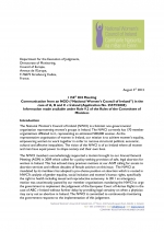 NWCI submission to the Council of Europe on A,B,C versus Ireland