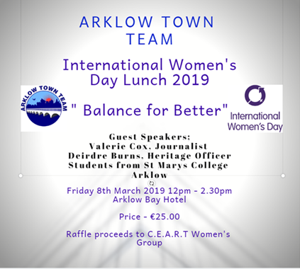 Arklow Town Team International Women’s Day Lunch