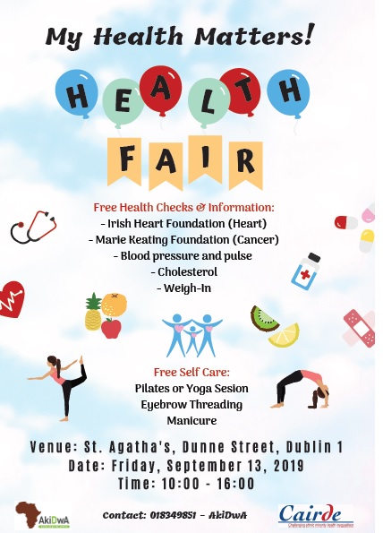 My Health Matters - Health Fair Day