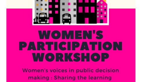 Invite to launch of Women’s Participation in Public Consultation in Northern Ireland