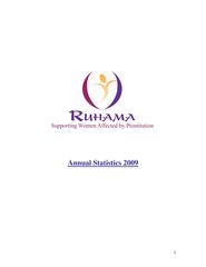 Publication cover - Ruhama Statistics Report for 2009 - 23 Aug 2010