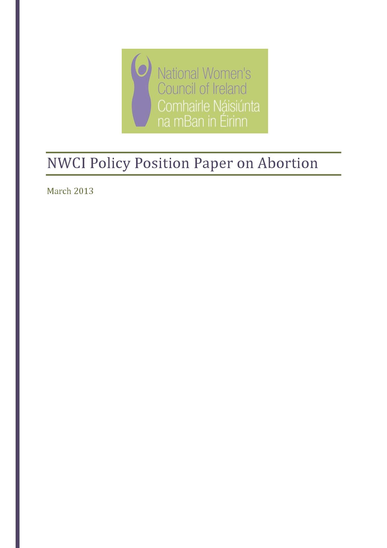 abortion policy research paper